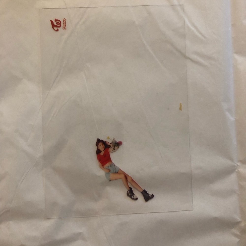 Twice What is Love Jihyo Clear Photocard